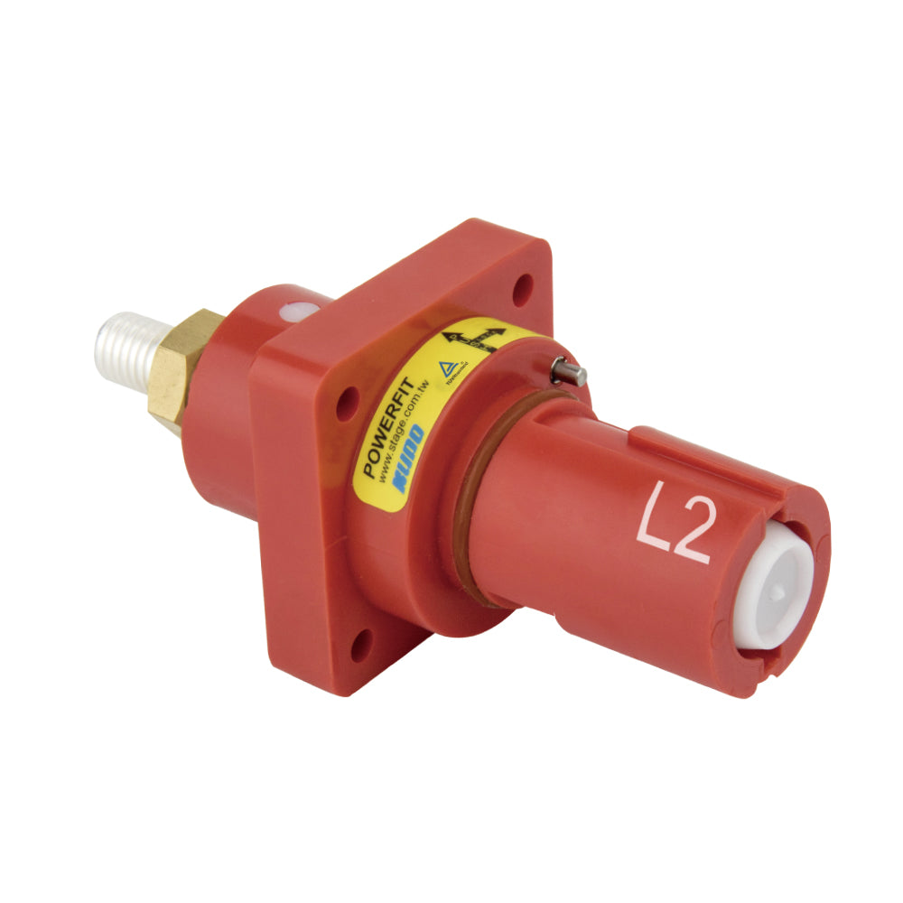 PFPD-2R - PowerFit 400 A Panel Drain, L2 (Phase B) Red (NEC - North American)