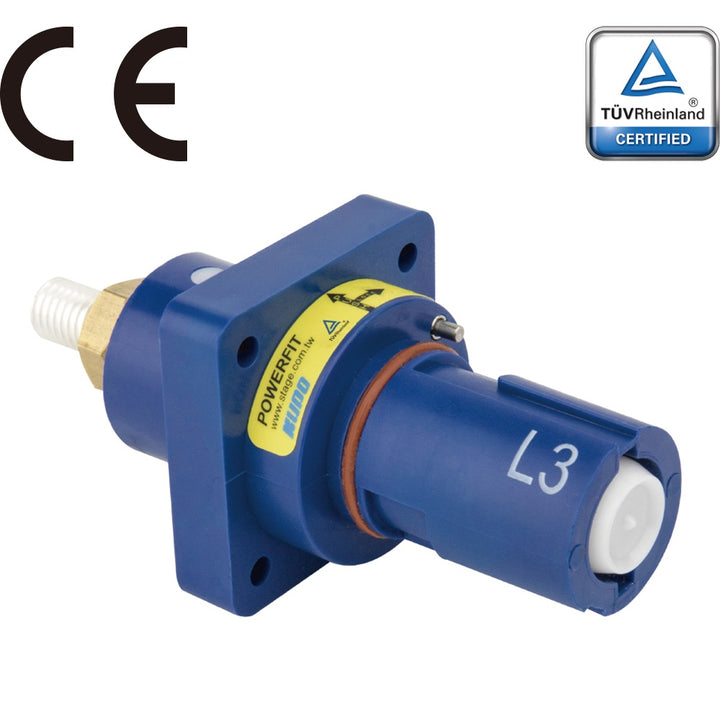 PFPD-3BL-T7 - PowerFit 750 A Panel Drain, L3 (Phase C) (NEC / AU-NZ Legacy) Blue