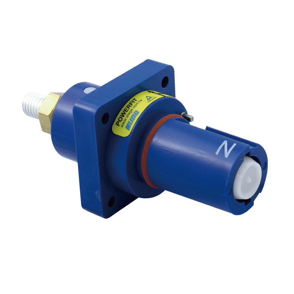 PFPD-NBL-T7 - PowerFit 750 A Panel Drain, Neutral (IEC) Blue