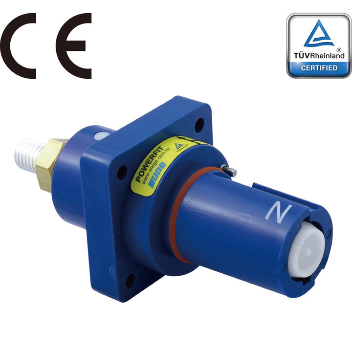 PFPD-NBL-T7 - PowerFit 750 A Panel Drain, Neutral (IEC) Blue