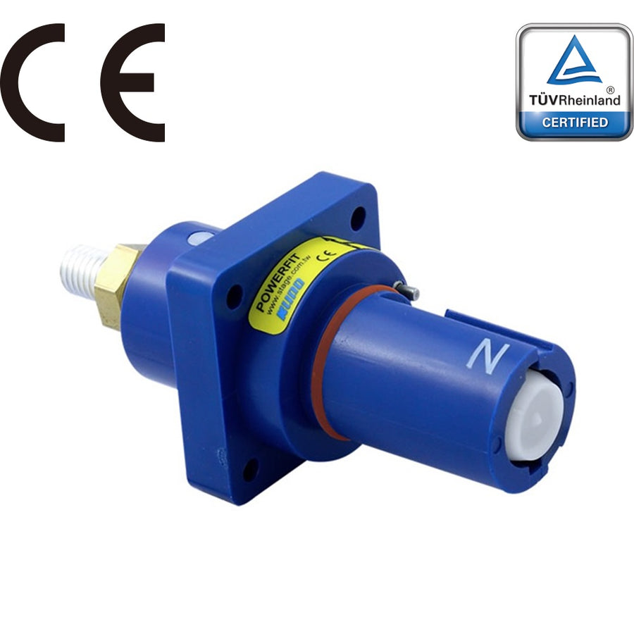 PFPD-NBL - PowerFit 400 A Panel Drain, Neutral (N) Blue (IEC - European)