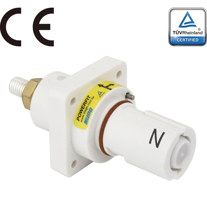 PFPD-NW-T7 - PowerFit 750 A Panel Drain, Neutral (NEC - North American) White