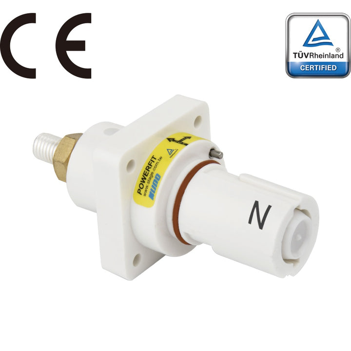 PFPD-NW - PowerFit 400 A Panel Drain, Neutral (N) White (NEC - North American)
