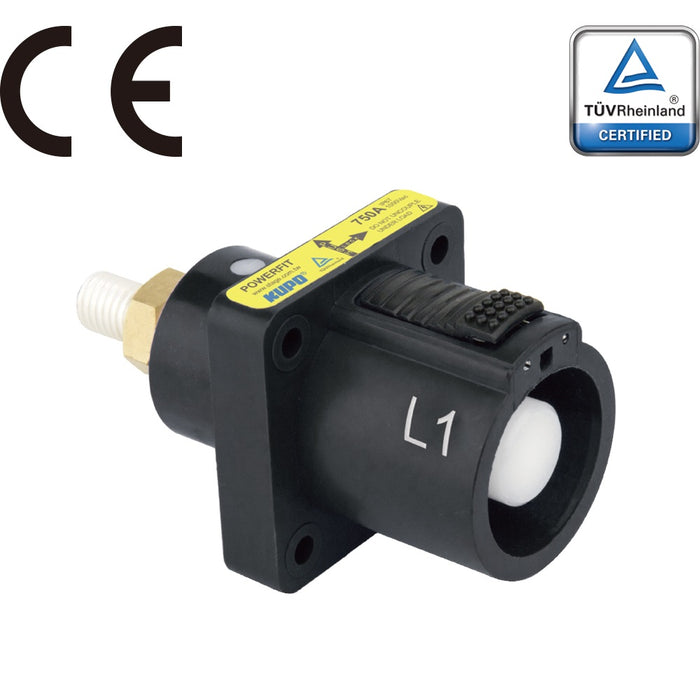 PowerFit 750 A Panel Source, L1 (Phase A) (NEC - North American) Black