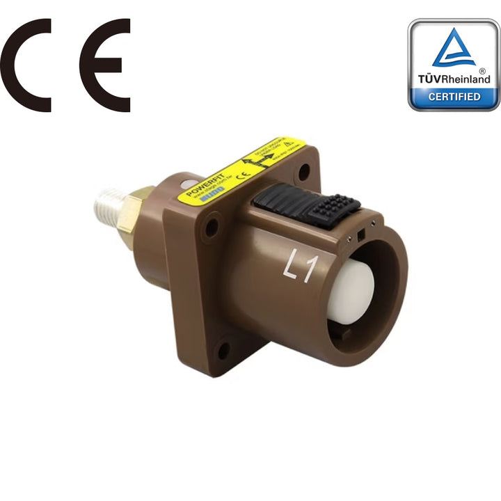 PFPS-1BN - PowerFit 400 A Panel Source, L1 (Phase A) Brown (IEC - European)