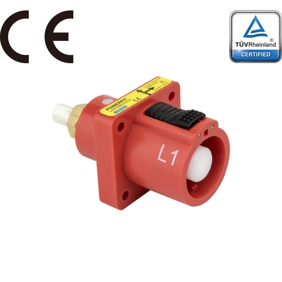 PFPS-1R - PowerFit 400 A Panel Source, L1 (Phase A) Red (Alternate L1 / Australian)