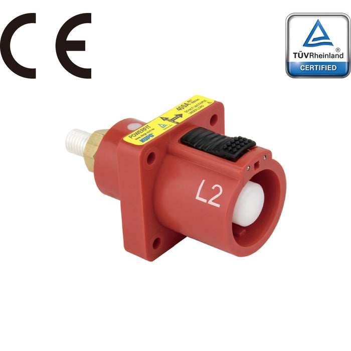 PowerFit 400 A Panel Source, L2 (Phase B) Red (NEC - North American)