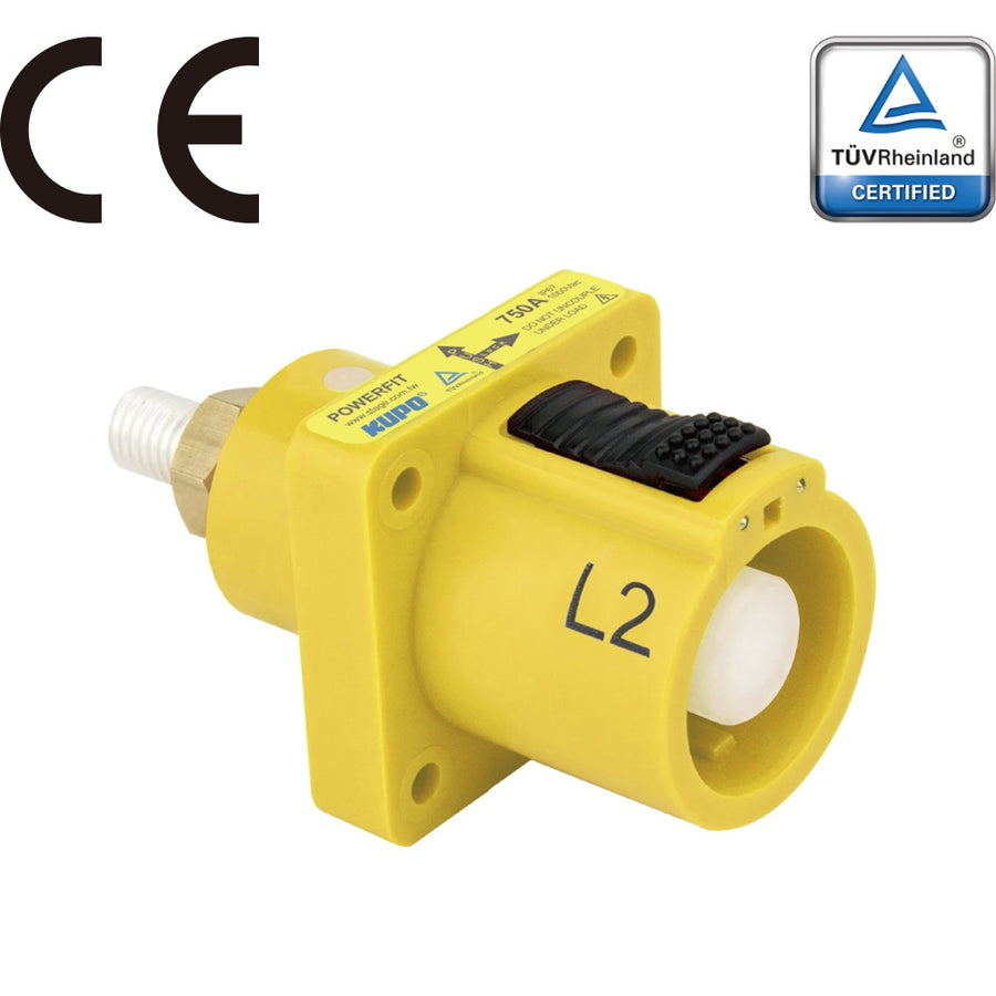 PFPS-2Y-T7 - PowerFit 750 A Panel Source, L2 (Phase B) ( China / 277-480 V North American) Yellow