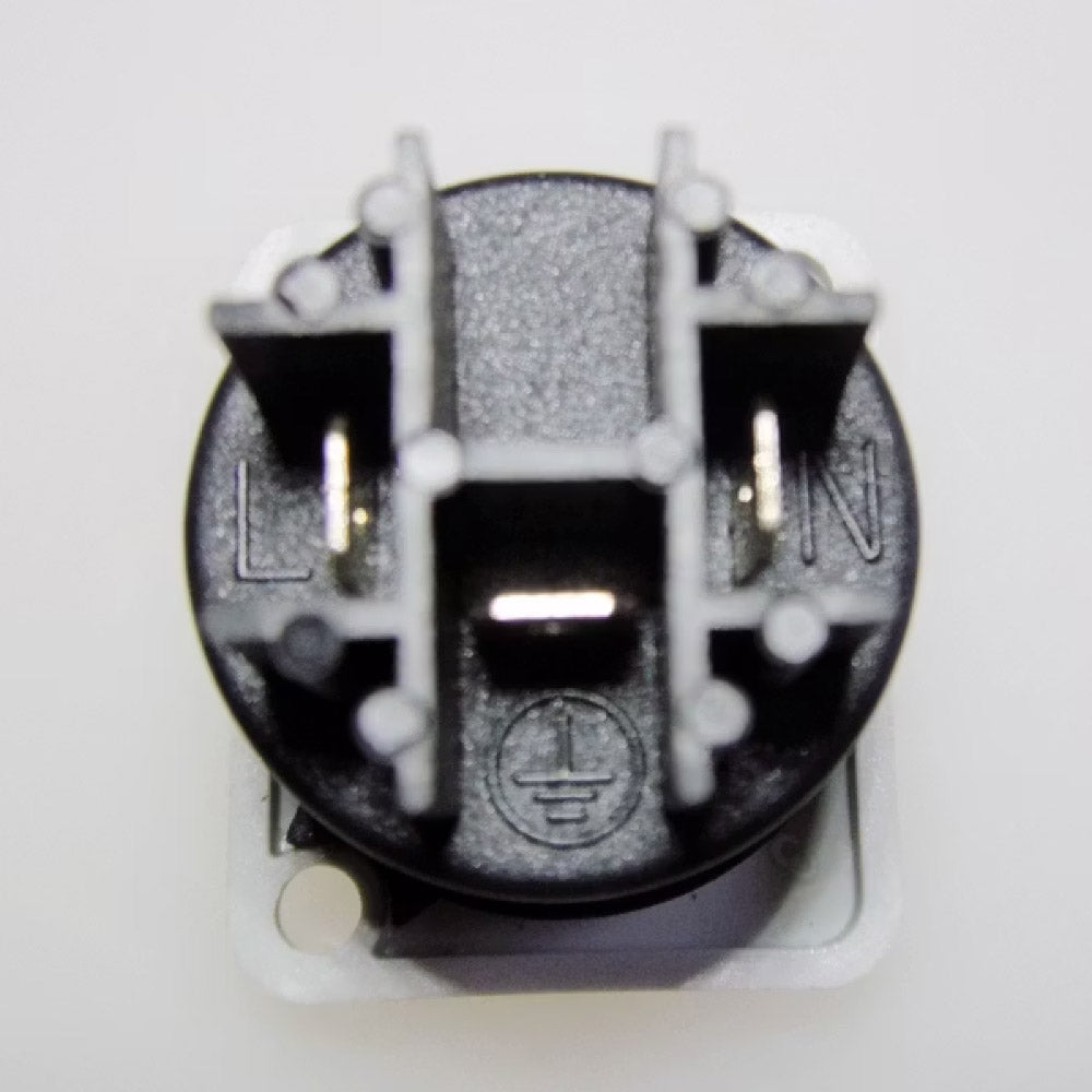 PL-3MPB - Power-Out / Outlet, connector side detail