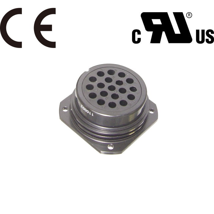 KUPO PLS-5219 CSF PLS 19-Pin Crimp Type - Panel Female