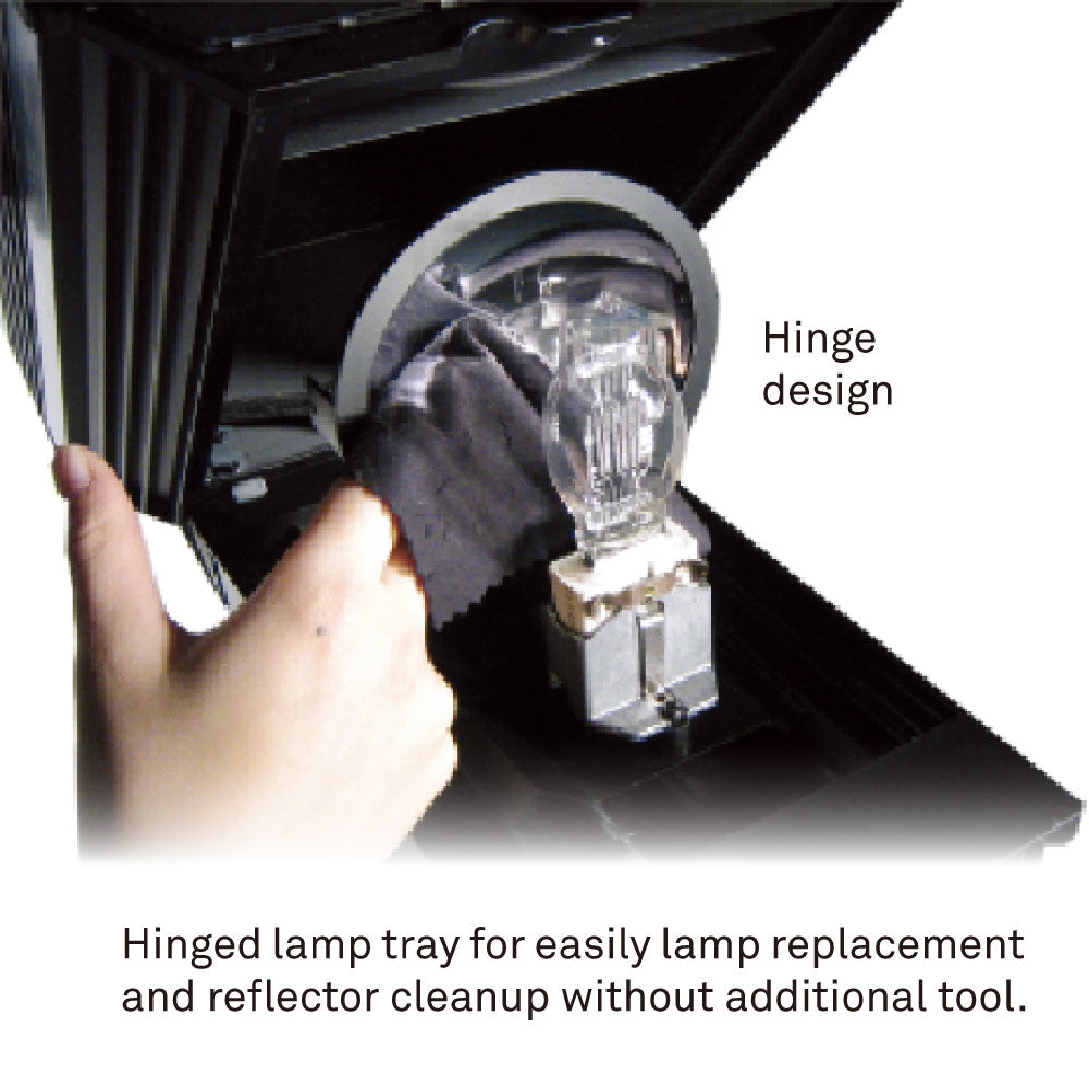 PS-1000 - KUPO Prism Convex Spotlight 1000 W / 1200 W, handle detail