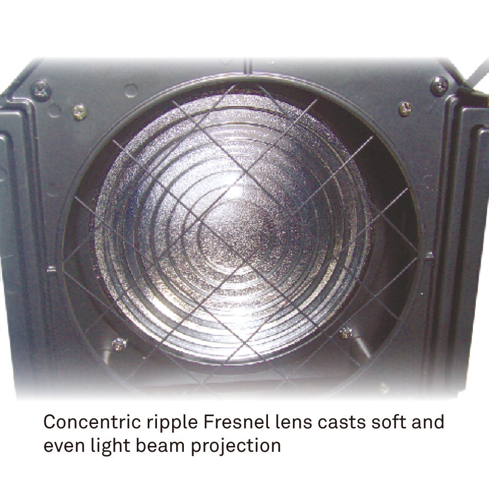 PS-1000 - KUPO Prism Convex Spotlight 1000 W / 1200 W, side profile view