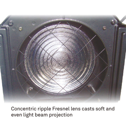 PS-1000 - KUPO Prism Convex Spotlight 1000 W / 1200 W, side profile view