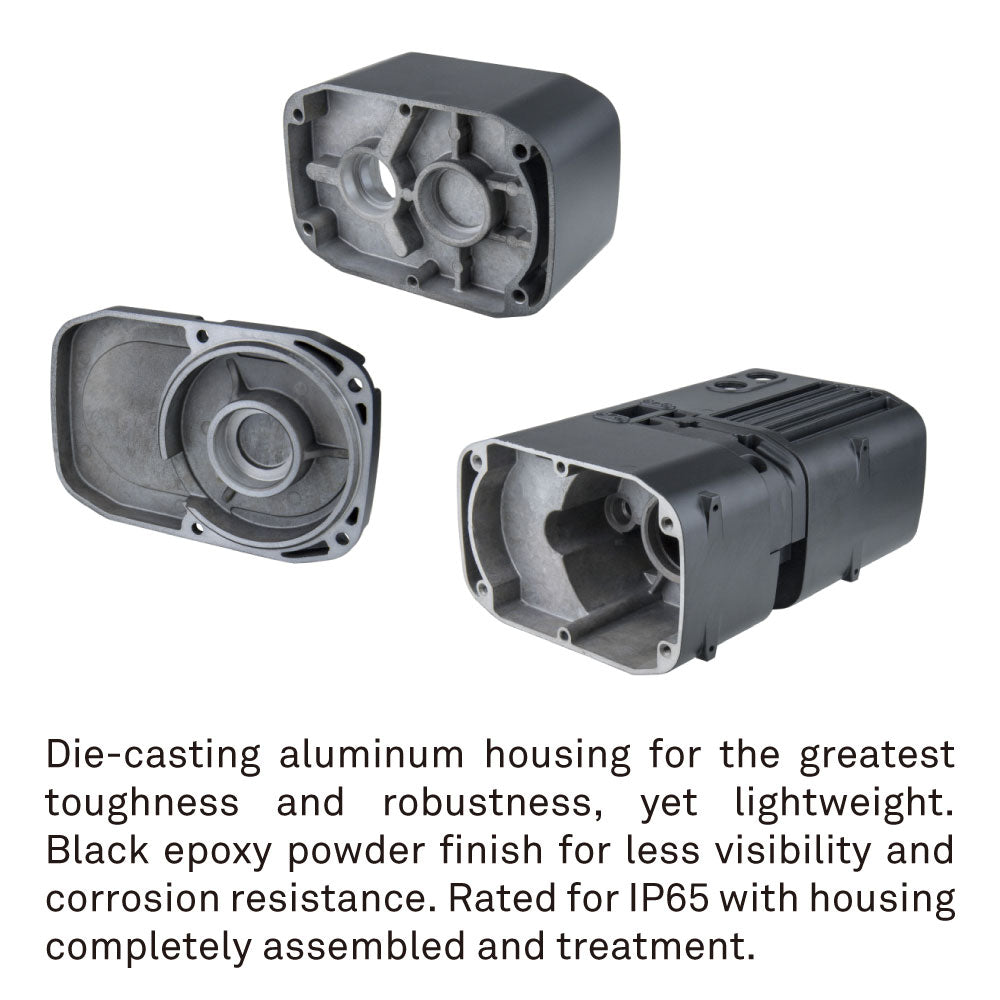 RC-250LV - D8 Plus 250 kg LV Control, die-cast housing detail