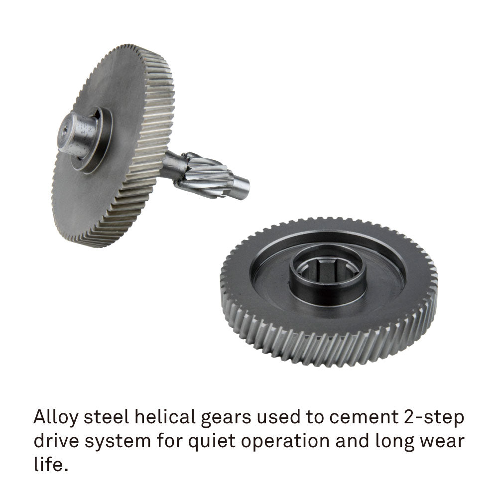 RC-250LV - D8 Plus 250 kg LV Control, helical gear set detail