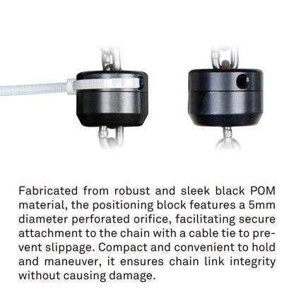RC-250P - D8 Plus 250 kg Direct Control, positioning block detail