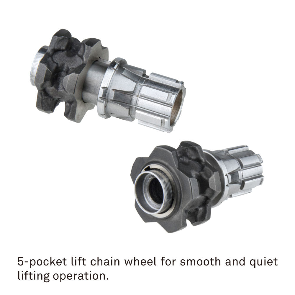 RC-250P - D8 Plus 250 kg Direct Control, lift chain wheel detail