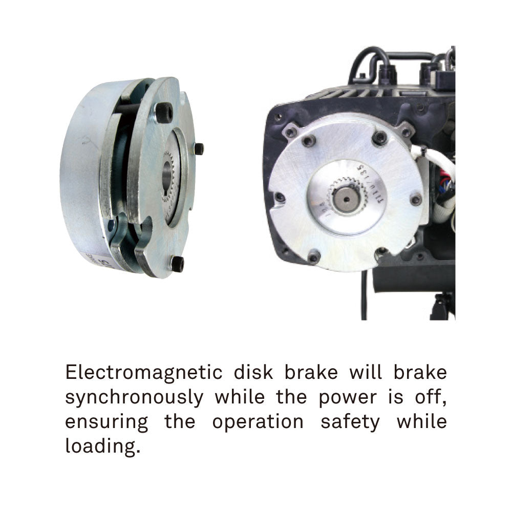 RD-1000 - D8 Plus 1000 kg Chain Hoist Direct Control, electromagnetic brake detail
