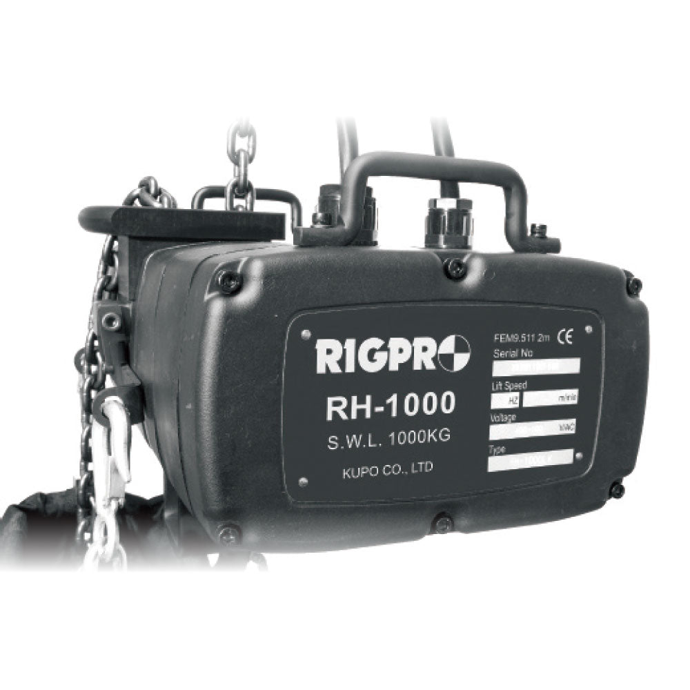 RD-1000 - D8 Plus 1000 kg Chain Hoist Direct Control, hoist body close-up