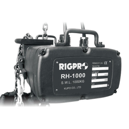 RD-1000 - D8 Plus 1000 kg Chain Hoist Direct Control, hoist body close-up