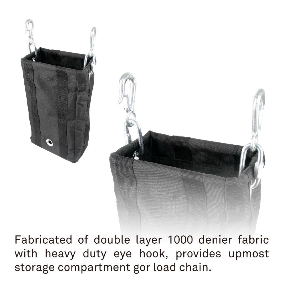 RD-750P - D8 Plus 750 kg Chain Hoist Direct Control, chain bag detail