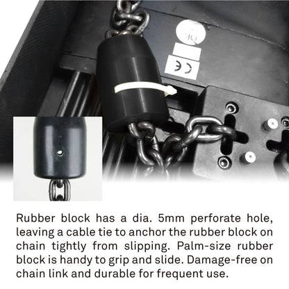 RD-750P - D8 Plus 750 kg Chain Hoist Direct Control, rubber chain block detail