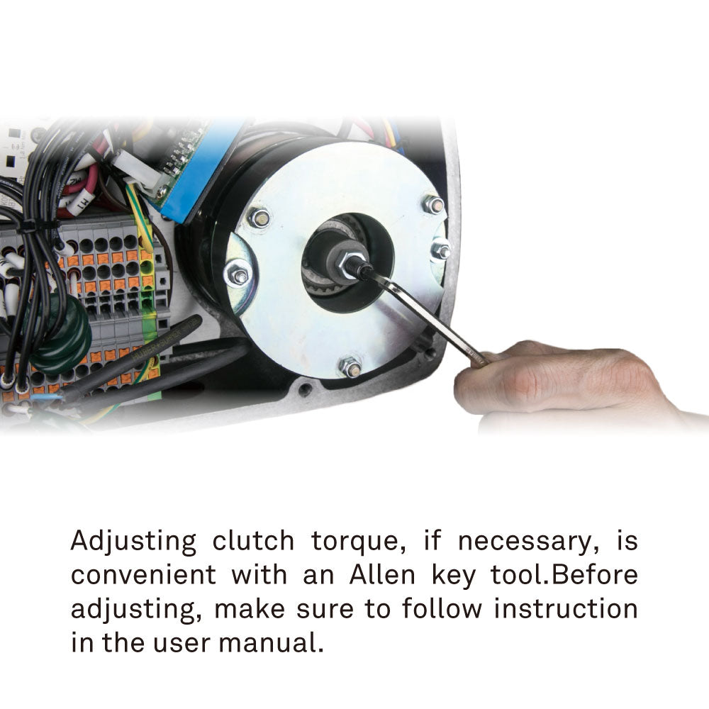 RD-750 - D8 Plus 750 kg Chain Hoist Direct Control, clutch torque adjustment detail