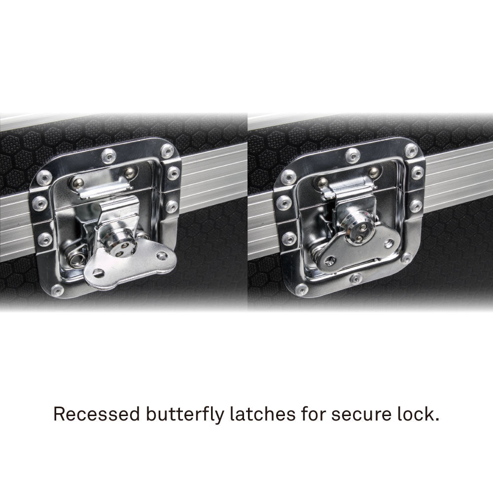 RH-1000-1W - RH - 1000 - 1 W - Flight Case, butterfly latch detail