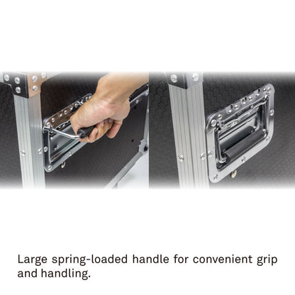 RH-1000-1W - RH - 1000 - 1 W - Flight Case, spring-loaded handle detail
