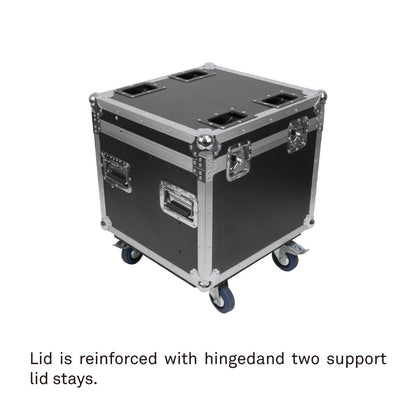 RH-1000-1W - RH - 1000 - 1 W - Flight Case, reinforced lid setup