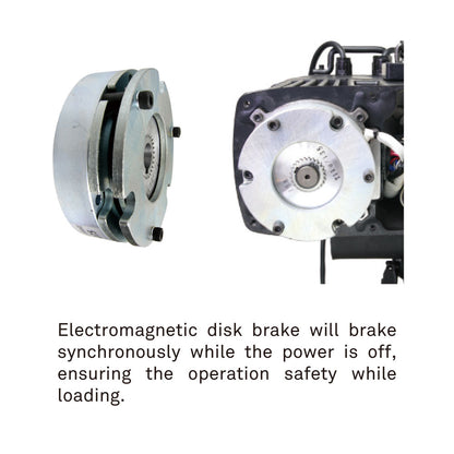 RH-1000LVP - D8 1000 kg Chain Hoist Low Voltage Control with MSP, electromagnetic brake detail