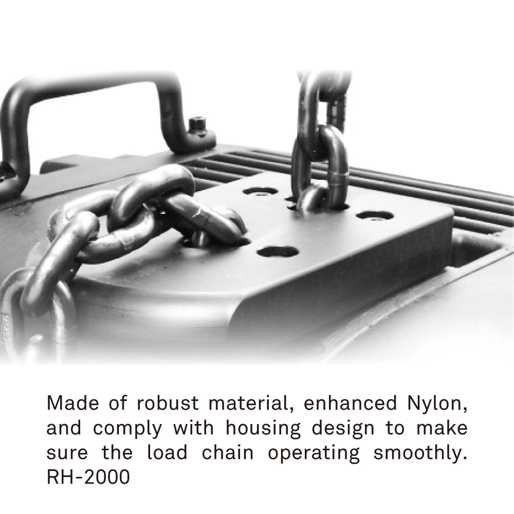 RH-2000 - D8 2000 kg Chain Hoist Direct Control, housing top detail