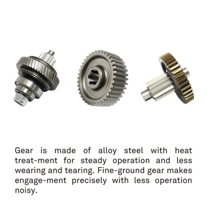 RH-500LV - D8 500 kg Chain Hoist Low Voltage Control, gear set detail