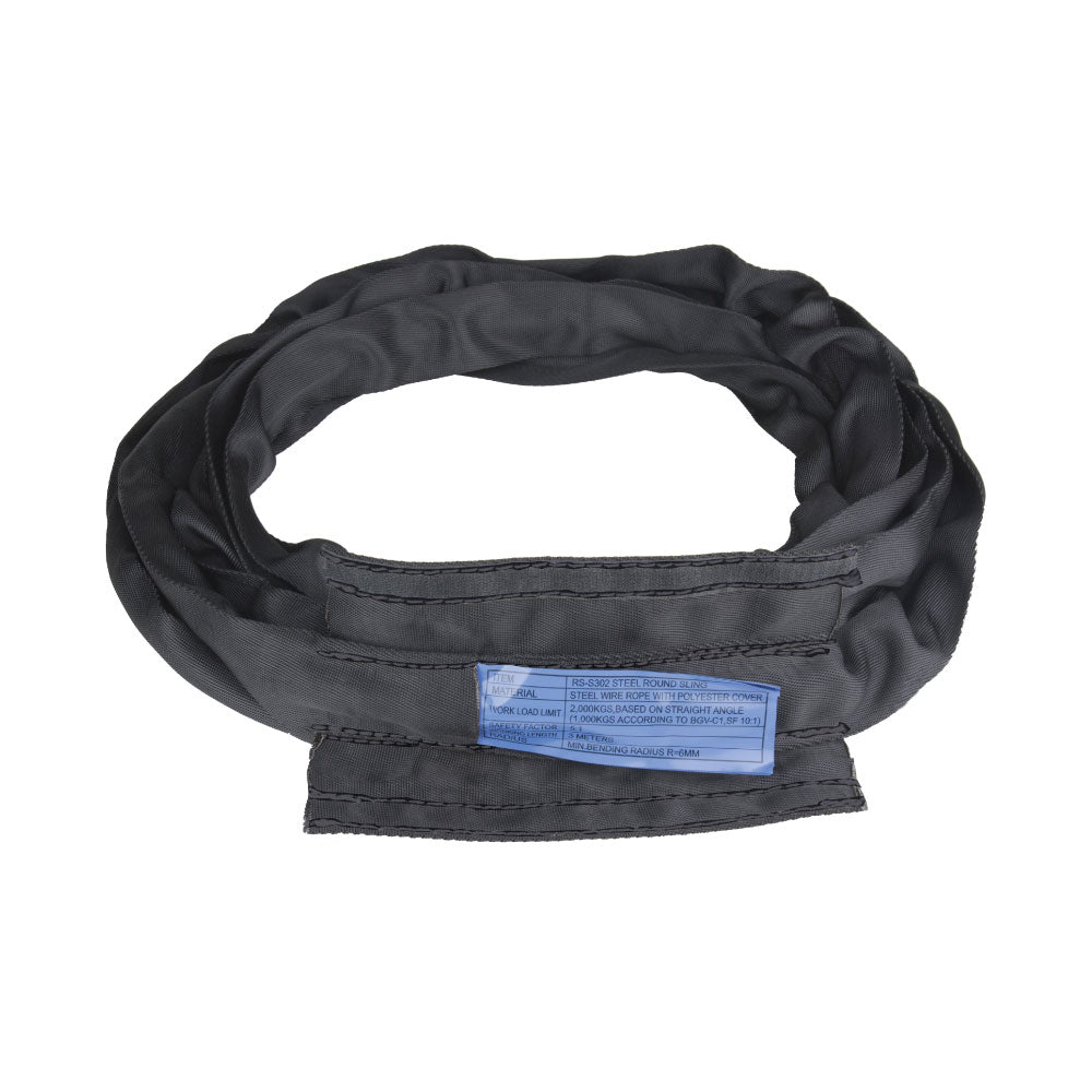 RS-S302 - RIGPRO Steel-Core Round Sling, 3 M Length