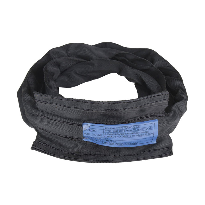 RS-S402 - RIGPRO Steel-Core Round Sling, 4 M Length