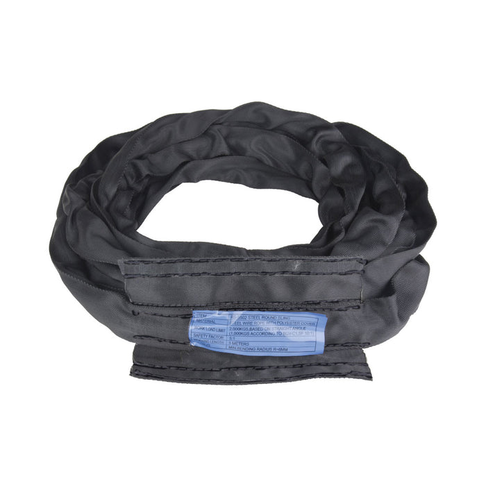 RIGPRO Steel-Core Round Sling, 5 M Length (RS-S502)