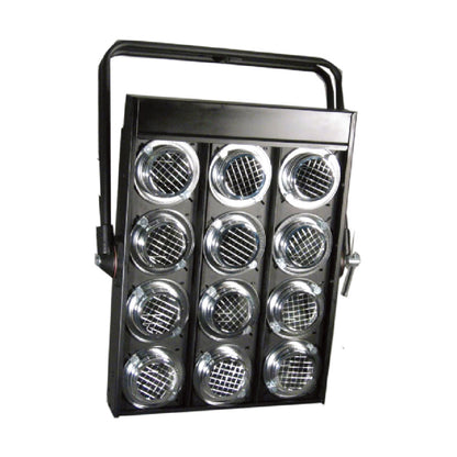SB-3612 - KUPO 12-Lite Audience Blinder Unwired, front lamp array view