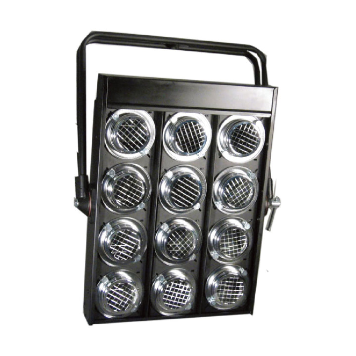 SB-3612 - KUPO 12-Lite Audience Blinder Unwired, front lamp array view