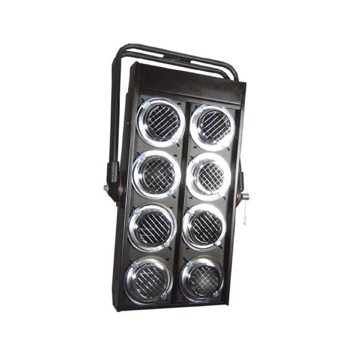 SB-368 - KUPO 8-Lite Audience Blinder Unwired, front lamp array view