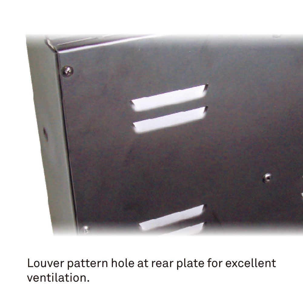 SB-368 - KUPO 8-Lite Audience Blinder Unwired, rear ventilation detail