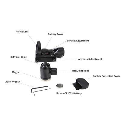 SD03K - KUPO Followspot Sight, component diagram