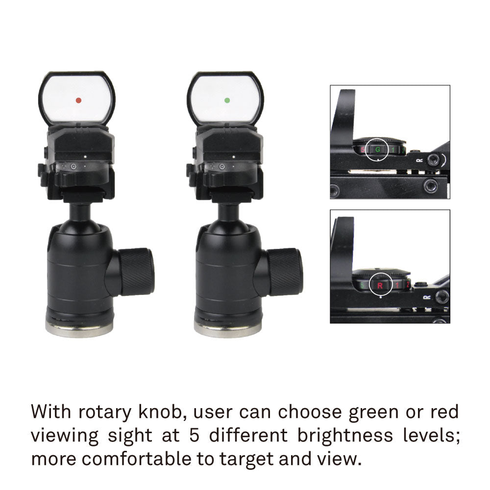 SD03K - KUPO Followspot Sight, reticle color selector detail