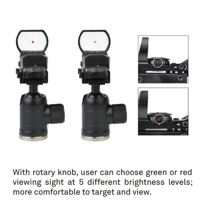 SD03K - KUPO Followspot Sight, reticle color selector detail