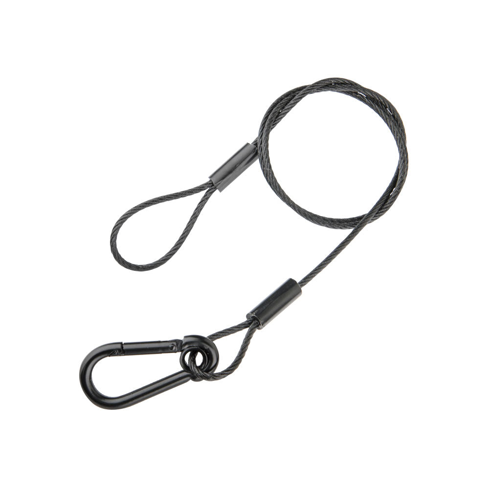 SW-01-B - Galvanized Safety Wire 3.2 mm, Black
