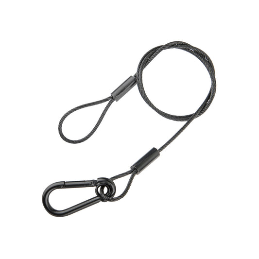SW-01-B - Galvanized Safety Wire 3.2 mm, Black