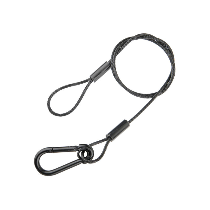 SW-01-B - Galvanized Safety Wire 3.2 mm, Black
