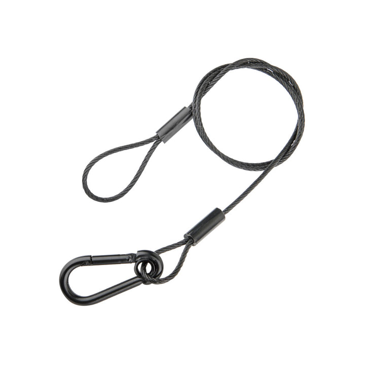 SW-01-B - Galvanized Safety Wire 3.2 mm, Black