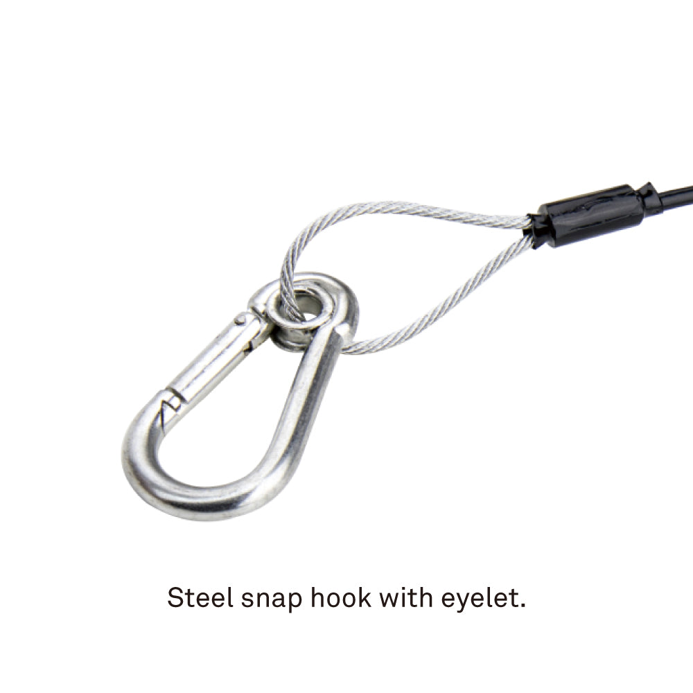 SW-02 - PVC - Jacketed Safety Wire 2.0 mm, cable sleeve detail