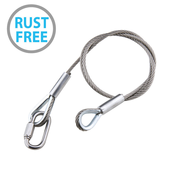 SW-03ST - Safety Wire, Silver Stainless Steel