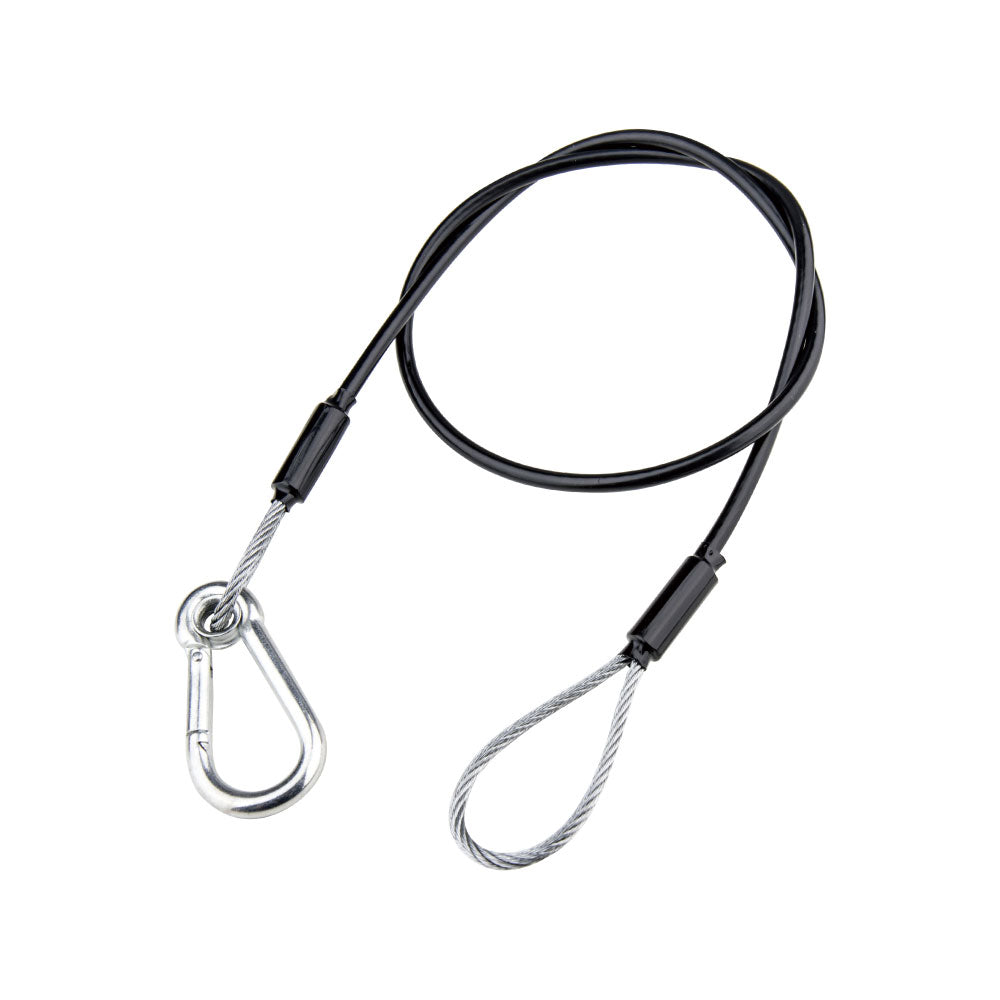 SW-04 - Safety Wire, Black PVC Jacket